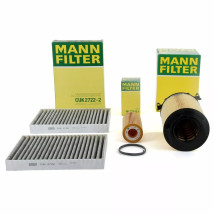 MANN Filterset für VW GOLF 5 PASSAT B6 TOURAN 1T1 1T2 AUDI A3 8P 2.0 FSI 150 PS