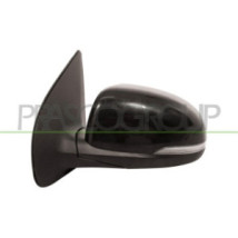 PRASCO HN2027324 Außenspiegel links, schwarz, elektrisch, elektrisch anklappbar, konvex, ungetönt