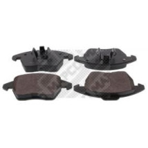 MAPCO 6695/1 Bremsbeläge Vorderachse, exkl. Verschleißwarnkontakt, mit Anti-Quietsch-Blech