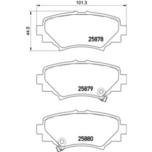 Bremsbelagsatz BREMBO P 49...